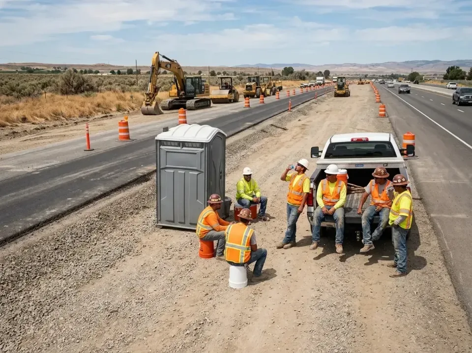 highway-road-construction-crew-007 — frequently asked questions, Porta Potty and Restroom Rentals in Window Rock, AZ
